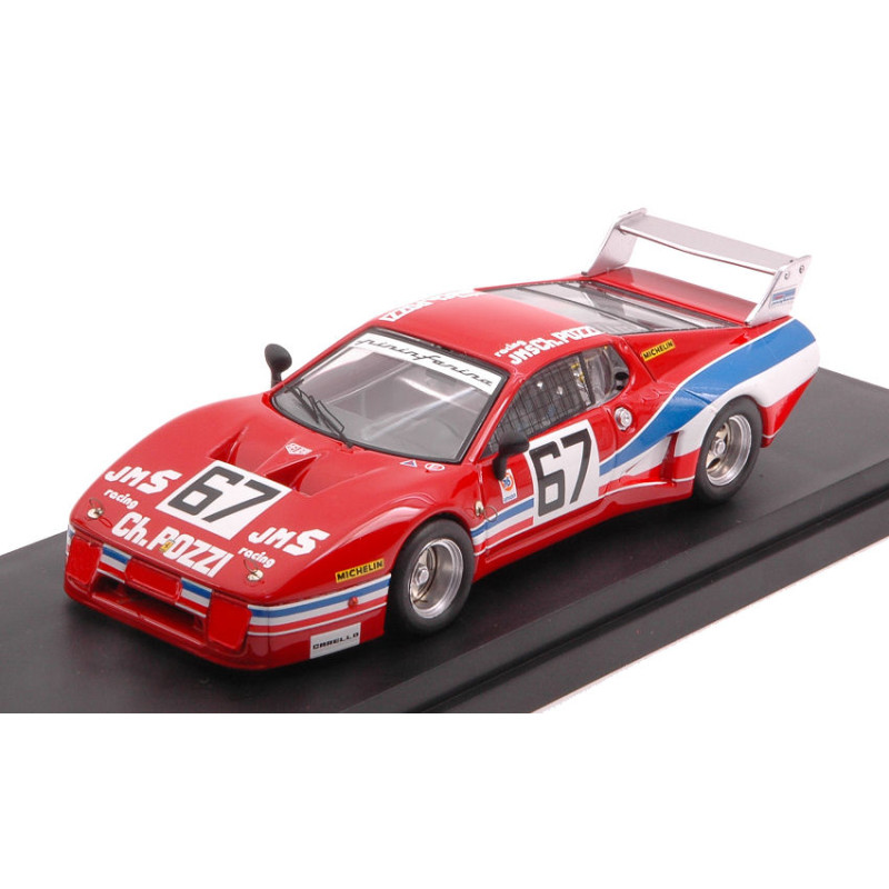 1:43 Best Model Ferrari 512 BB N67 54th Daytona 1979 Ballot Lena leclere andruet