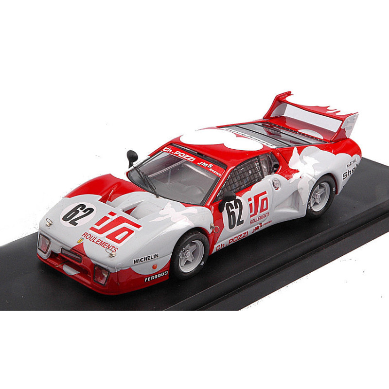 1:43 Best Model Ferrari 512 BB N62 26th LM 1979 Andruet dini