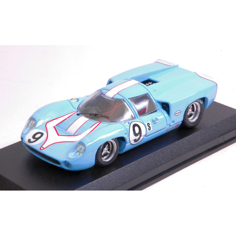 1:43 Best Model Lola T 70 Coupe  N9 DNF 12 H Sebring 1968 Patrick jordan