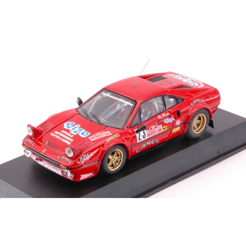 1:43 Best Model Ferrari 308 GTB N23 Sanremo 1978 R.pinto f.penariol