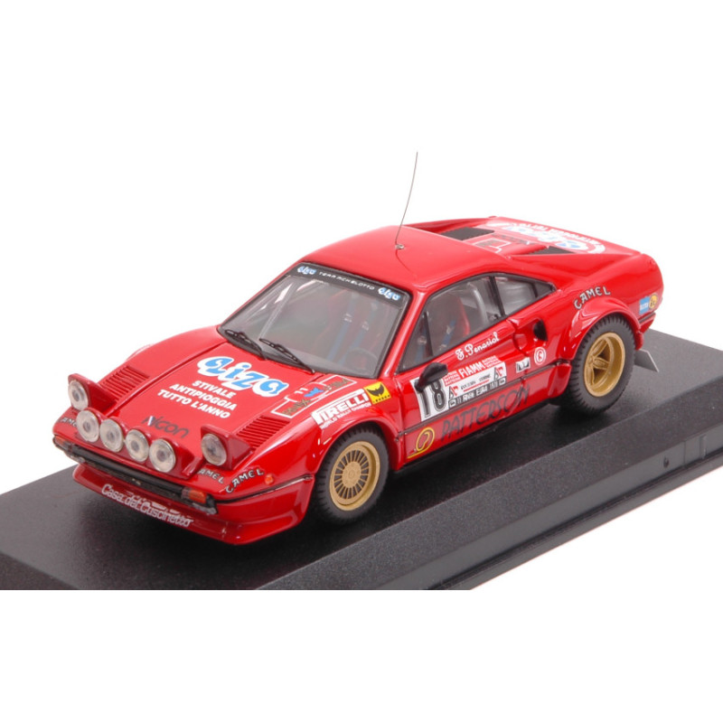 1:43 Best Model Ferrari 308 GTB N18 Elba 1978 R.liviero f.penariol