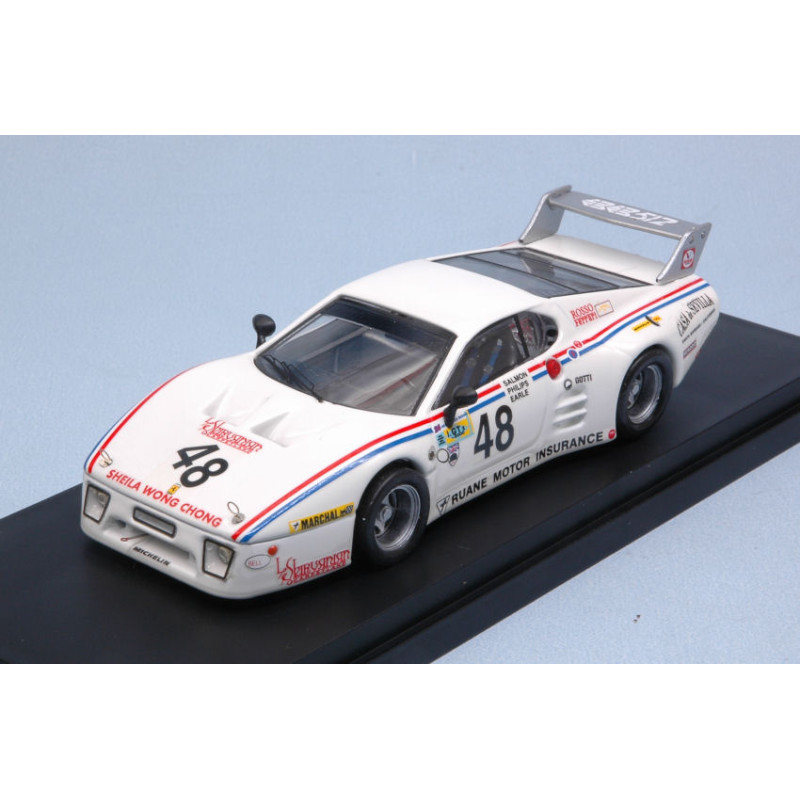 1:43 Best Model Ferrari 512 BB N48 DNF LM 1981 Phillips salmon earle