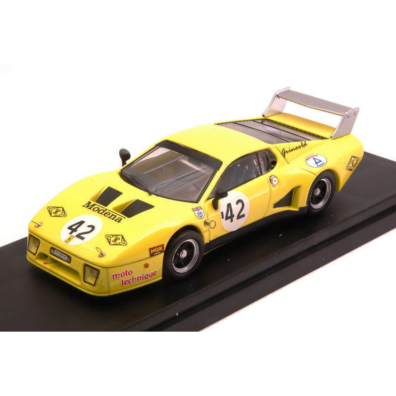 1:43 Best Model Ferrari 512 BB N42 DNF 6 H Argentostone 1981 Bond bell griswold