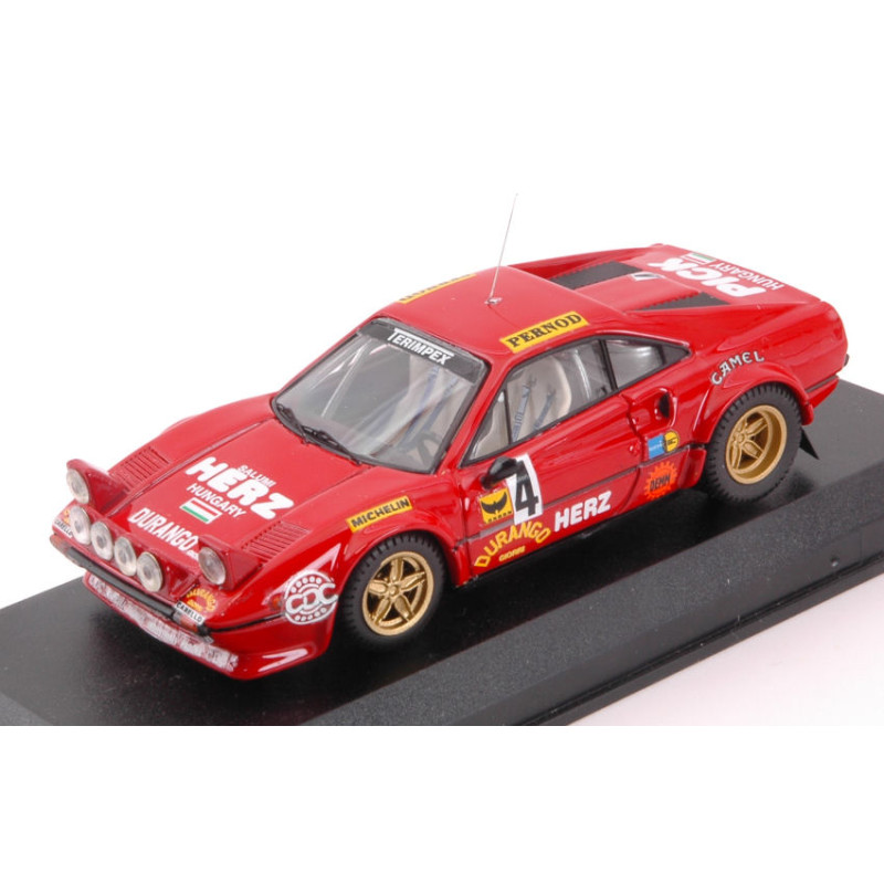 1:43 Best Model Ferrari 308 GTB GR.3 N4 Winner Monza Rally 1979 Pinto penariol