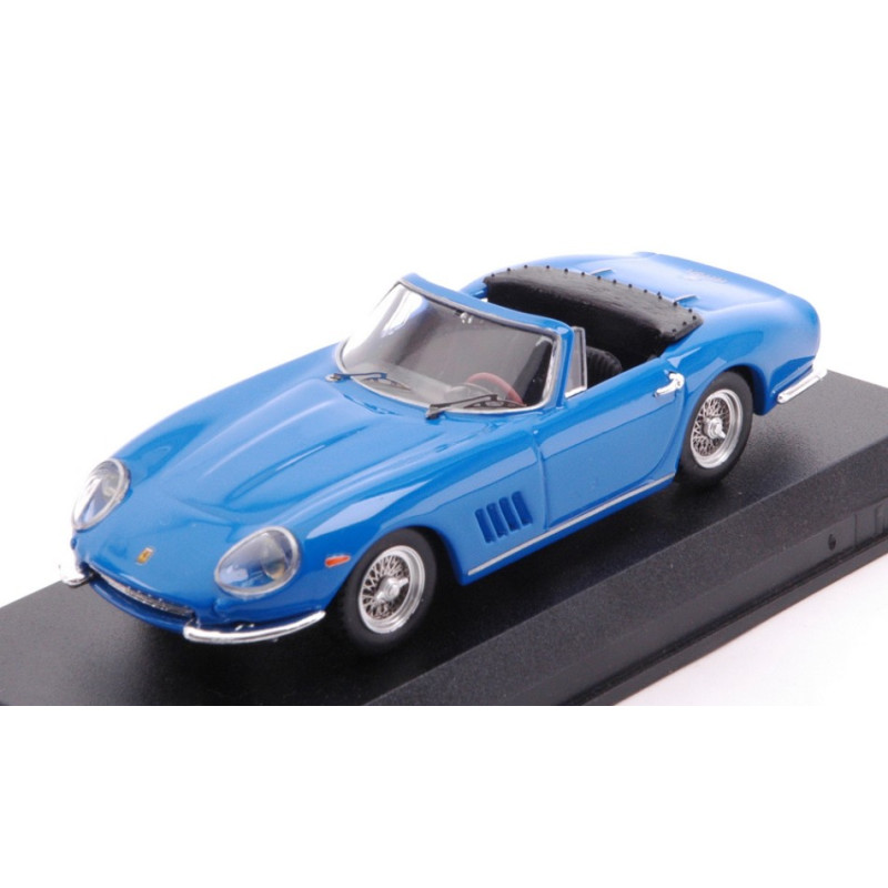 1:43 Best Model Ferrari 275 GTB Spyder 1968 Steve MC Queen Blu