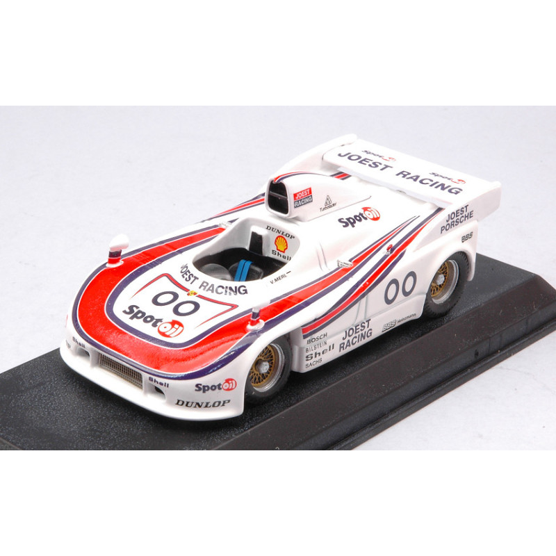 1:43 Best Model Porsche 908/4 N00 DNF Interserie Most 1981 V.merl