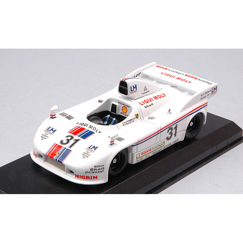 1:43 Best Model Porsche 908/4 N31 Winner Nurburgring 1980 Stommelen barth