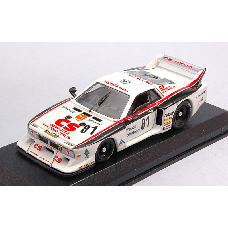 1:43 Best Model Lancia Beta Turbo N81 5th Monza 1982 Casoni castellano