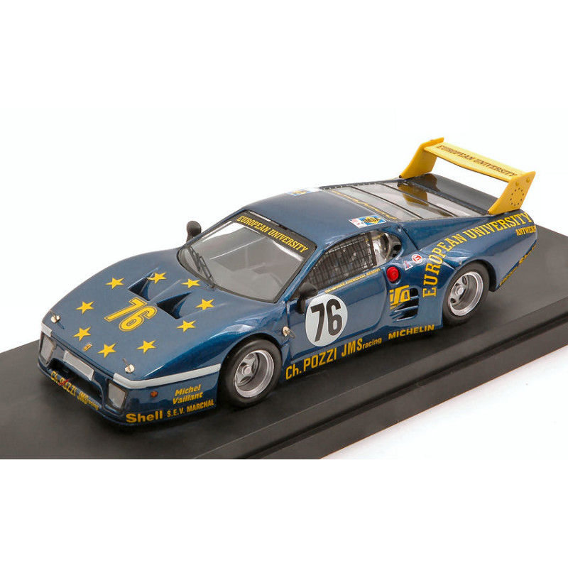 1:43 Best Model Ferrari 512 BB N76 10th LM 1980 Xhenceval dieudonne  regout