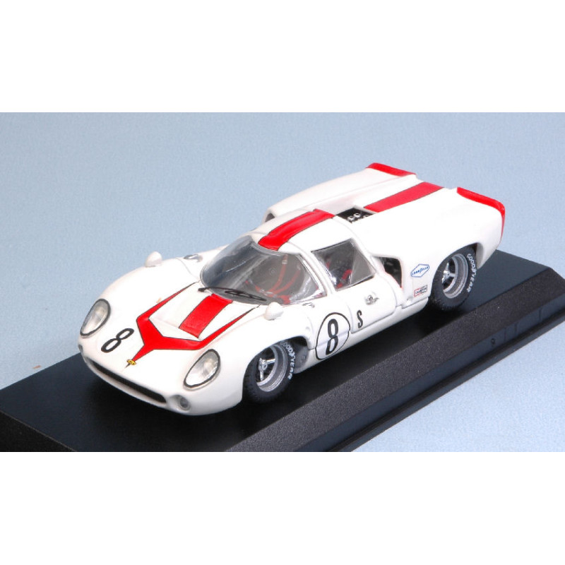 1:43 Best Model Lola T 70 Coupe  N8 12H Sebring 1968 Motschenbacher leslie