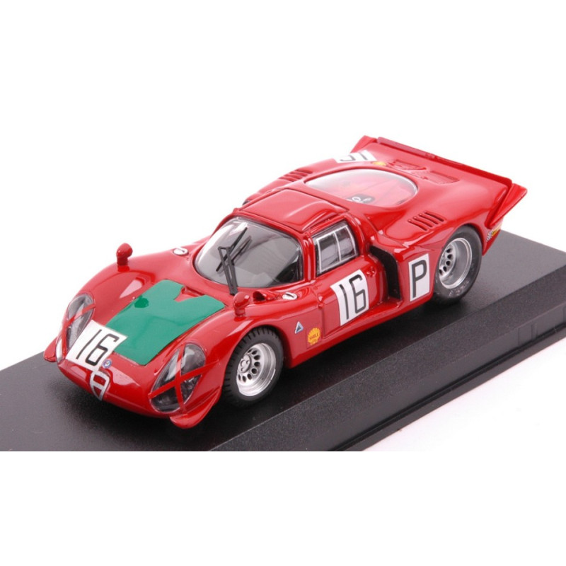 1:43 Best Model Alfa Romeo T33/2 N16 1000 KM Nurburgring 1968 Galli giunti