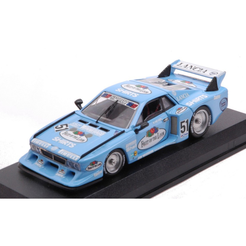 1:43 Best Model Lancia Beta N51 Winner Hockenheim DRM 1980 H.heyer