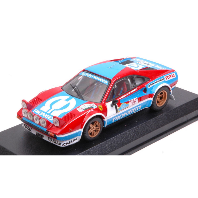 1:43 Best Model Ferrari 308 GR.4 N1 2nd Targa Florio 1982 Andruet biche