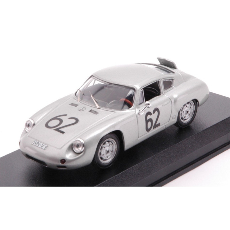 1:43 Best Model Porsche Abarth N62 12th Targa Florio 1962 Koch von Schroter