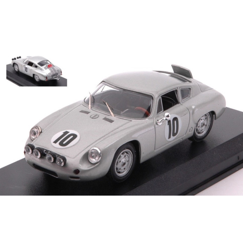 1:43 Best Model Porsche Abarth N10 Rally Catalunas 1965 Hospitalier perie