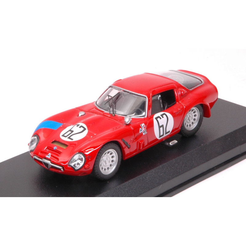 1:43 Best Model Alfa Romeo TZ2 N62 12 H Sebring 1966 Bianchi consten