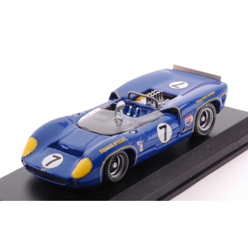 1:43 Best Model Lola T70 Spider N7 Winner Nassau Trophy Race 1966 M.donohue