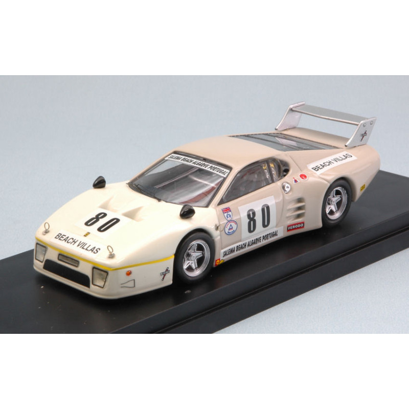 1:43 Best Model Ferrari 512 BB N80 17th 6 H Argentostone 1982 Phillips earle jones