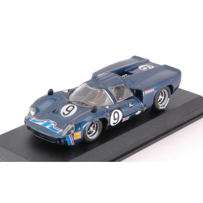 1:43 Best Model Lola T70 Coupe' N9 7th 24H Daytona 1969 Jordan patrick