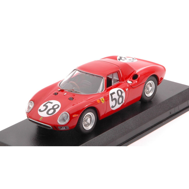 1:43 Best Model Ferrari 250 LM Na.r.t. N58 LM 1964 J.rindt d.piper