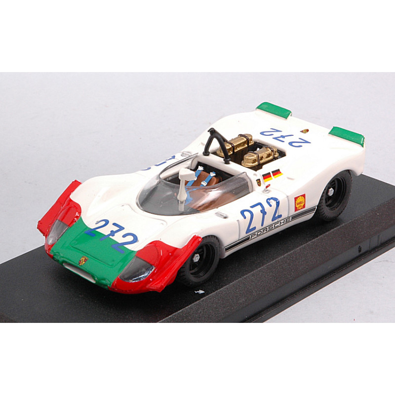 1:43 Best Model Porsche 908/2 N272 4th Targa Florio 1969 Kauhsen von Wendt