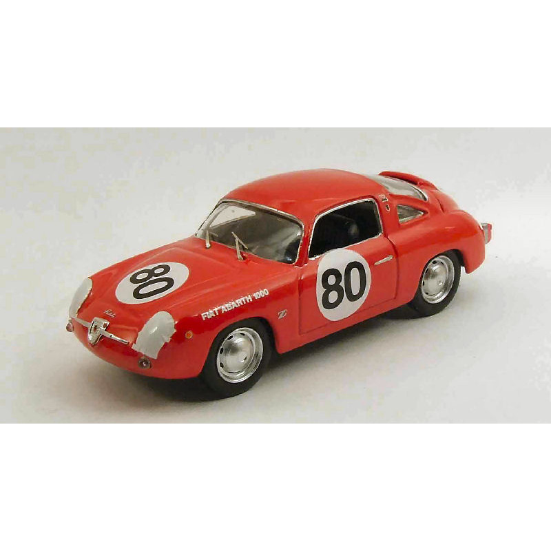 1:43 Best Model Fiat Abarth 750 Zagato N80 Winner Sebring 1961GLERTZ LIESS