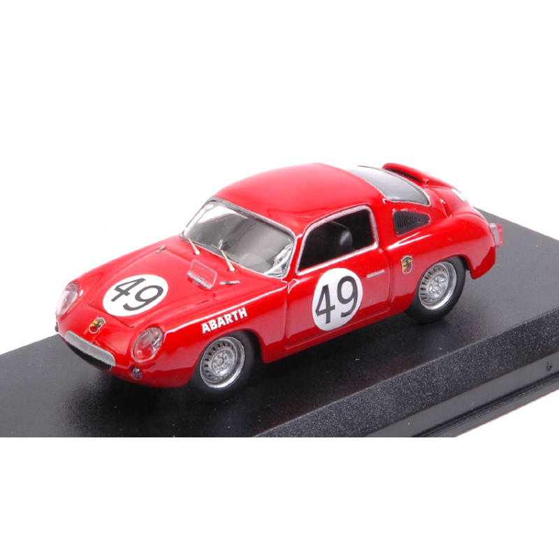 1:43 Best Model Fiat Abarth 850 S N49 44th LM 1960 Feret spychinger