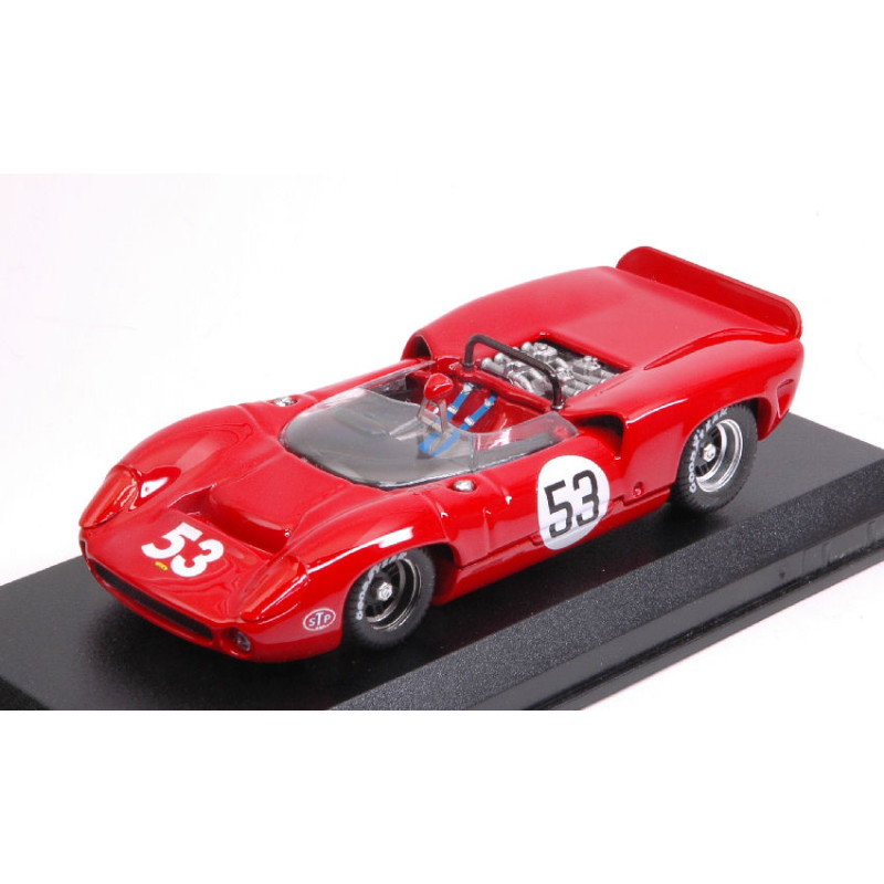 1:43 Best Model Lola T70 Spyder N53 10th Can am Laguna Seca 1966 H.dibley