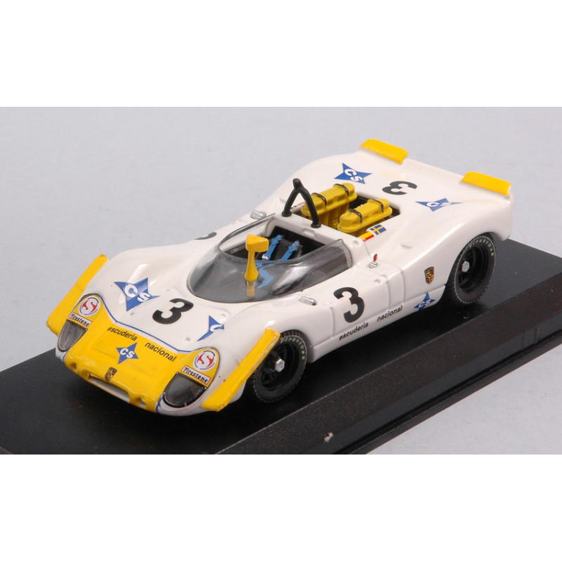 1:43 Best Model Porsche 908/2 N3 2nd 6 H Jarama 1970 Wisell de Bagration