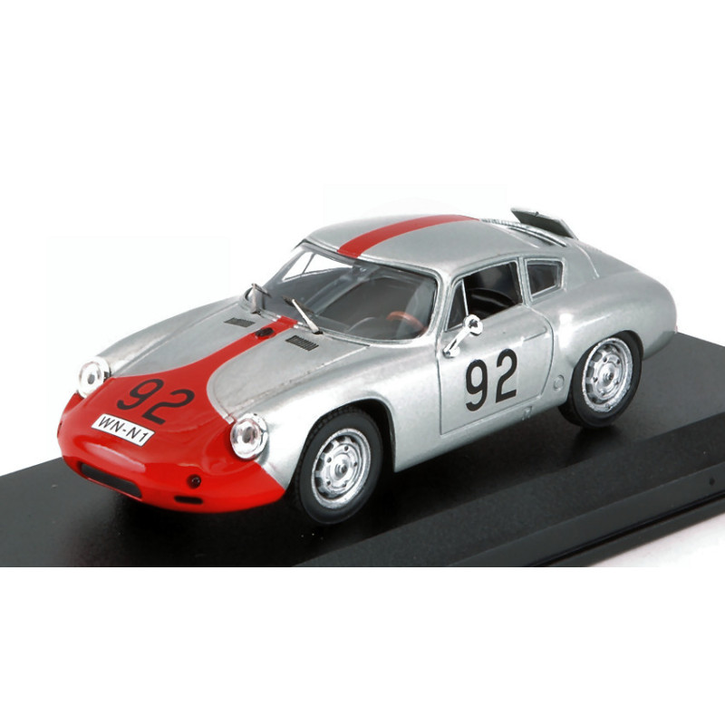 1:43 Best Model Porsche Abarth N92 6th Targa Florio 1961 Pucci strahle