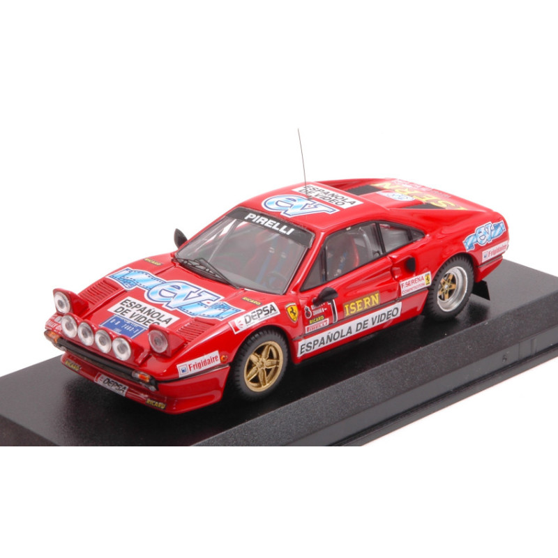 1:43 Best Model Ferrari 308 GTB N1 Rally DI Spagna 1984 Zanini osona