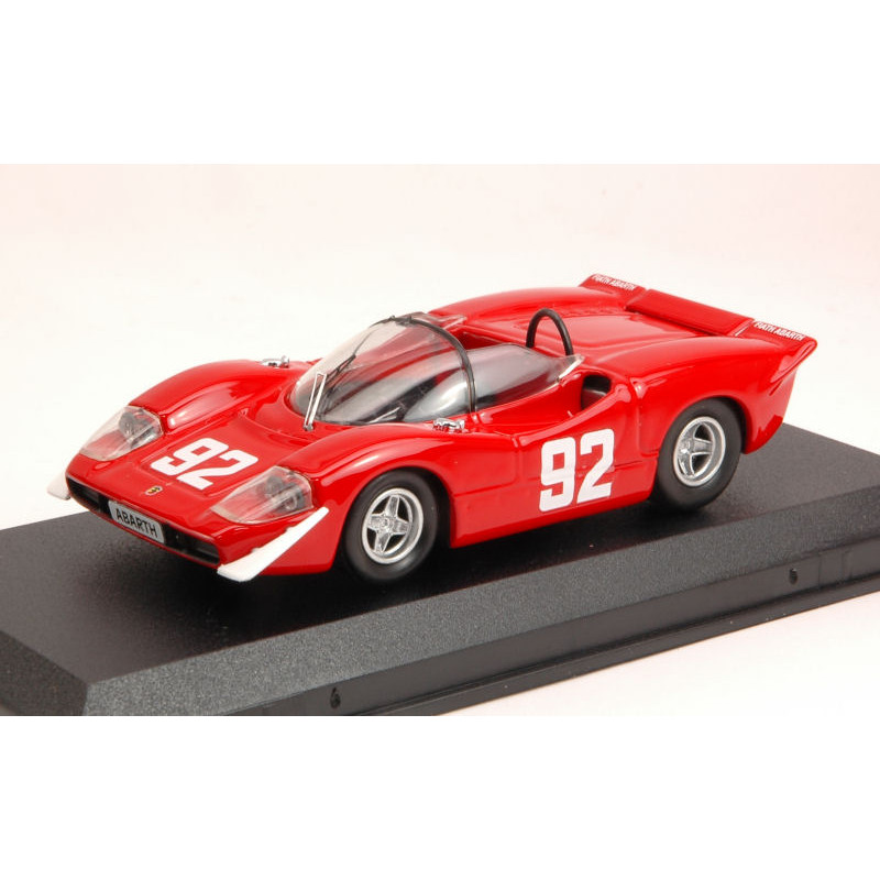 1:43 Best Model Abarth 2000S N92 Winner Camp.europeo Montagna 1969 A.merzario