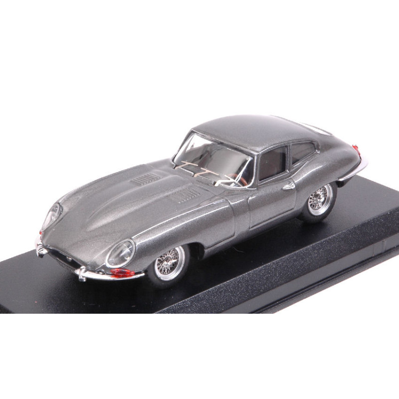 1:43 Best Model Jaguar E Coupe' 1962 GUN Metal