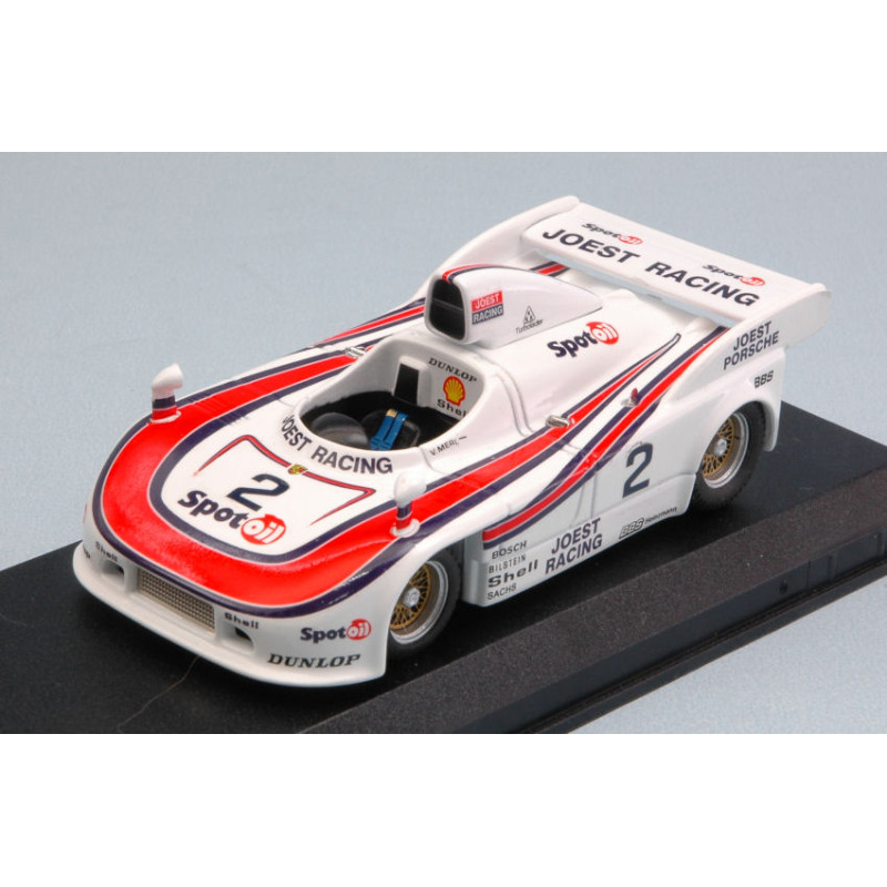 1:43 Best Model Porsche 908 04 N2 6th 1000 KM Nurburgring 1981 V.merl j.barth