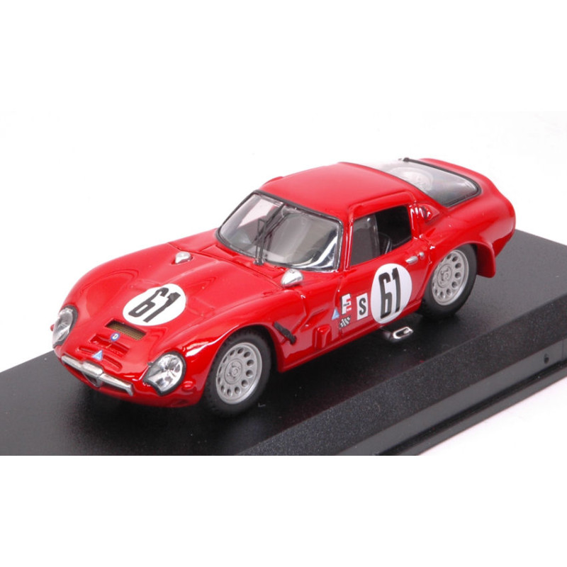 1:43 Best Model Alfa Romeo TZ2 N61 12H Sebring 1966 Zeccoli geki