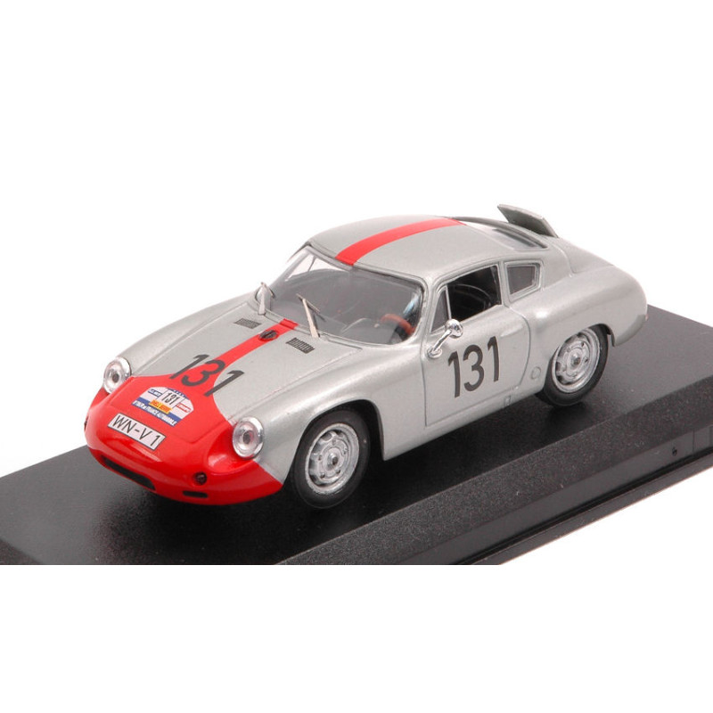 1:43 Best Model Porsche Abarth N131 DNF Tour DE France 1961 Walter strahle