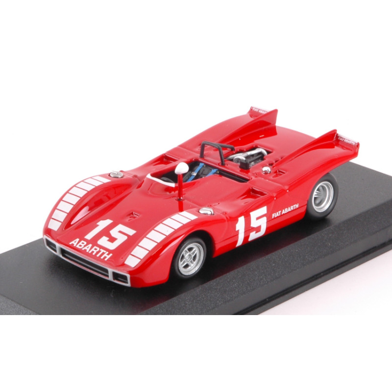 1:43 Best Model Abarth 2000 SP N15 41st 500 Km Nurburgring 1970 Kurt Ahrens JR.