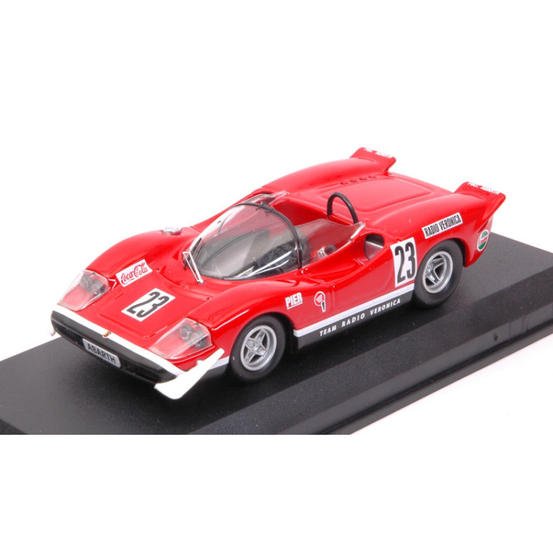 1:43 Best Model Abarth 2000 S N23 14th Argentostone 1969 ED Swart