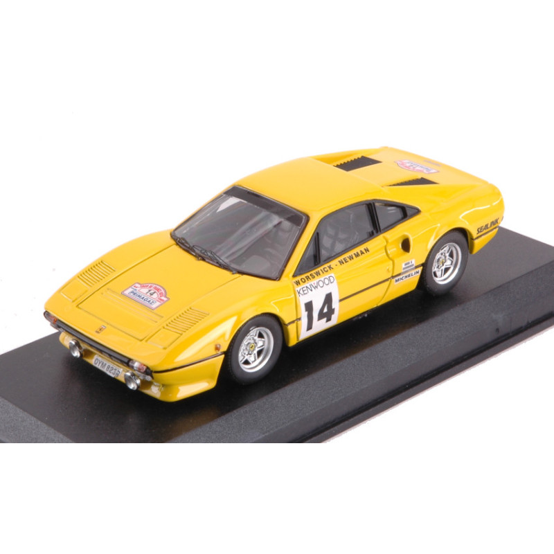 1:43 Best Model Ferrari 308 N14 Tour DE France 1985 T.worswick s.newman