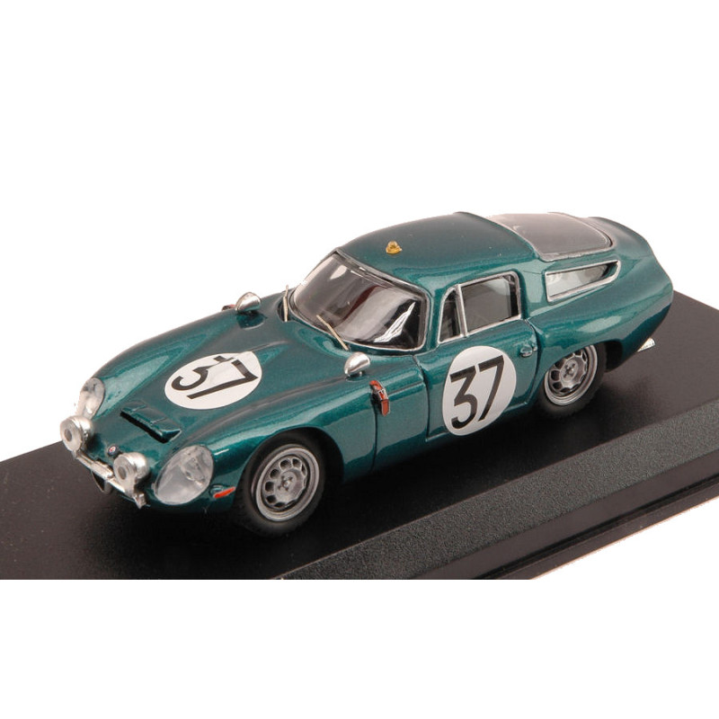 1:43 Best Model Alfa Romeo TZ1 N37 LE Mans Test 1964 Bussinello biscaldi