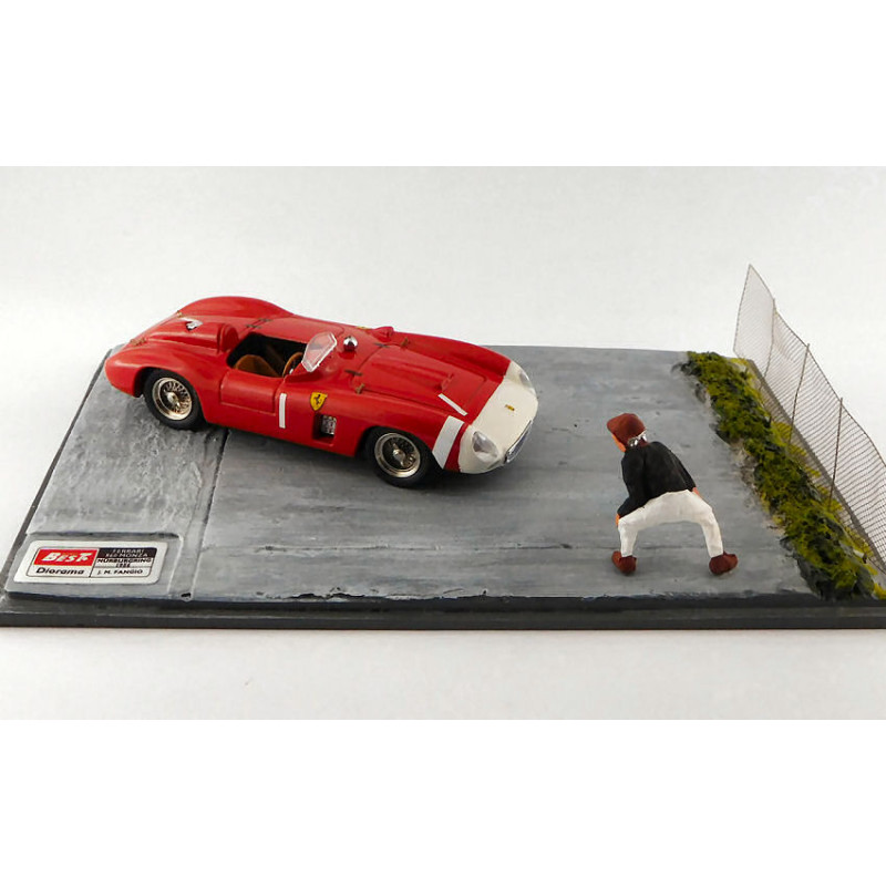 1:43 Best Model Ferrari 860 Monza 1000 KM Nurburgring 1965 J.m.fangio Diorama