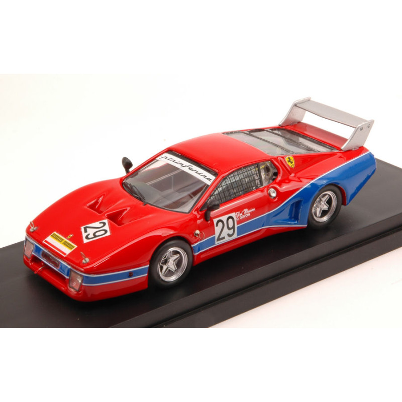 1:43 Best Model Ferrari 512 BB LM N29 9th 6 H Mugello 1981 G.del Buono o.govoni