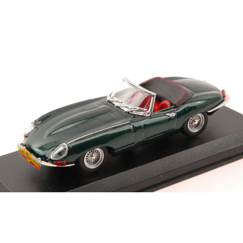 1:43 Best Model Jaguar E Spyder Cantagiro 1962 Adriano Celentano Verde Metallizzato