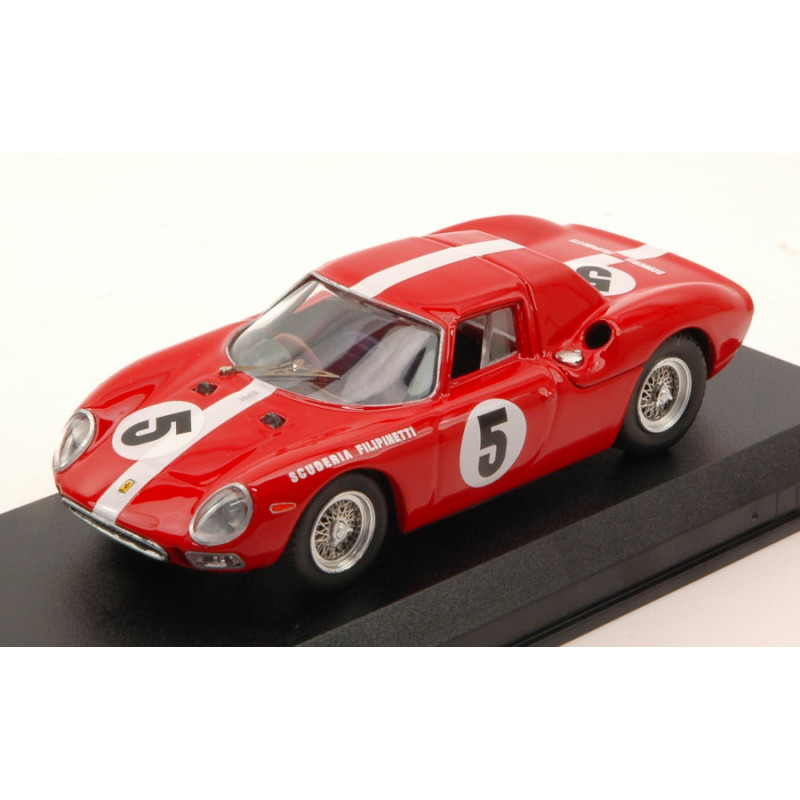 1:43 Best Model Ferrari 250 LM N5 DNF 1000 KM Paris 1964 Muller boller