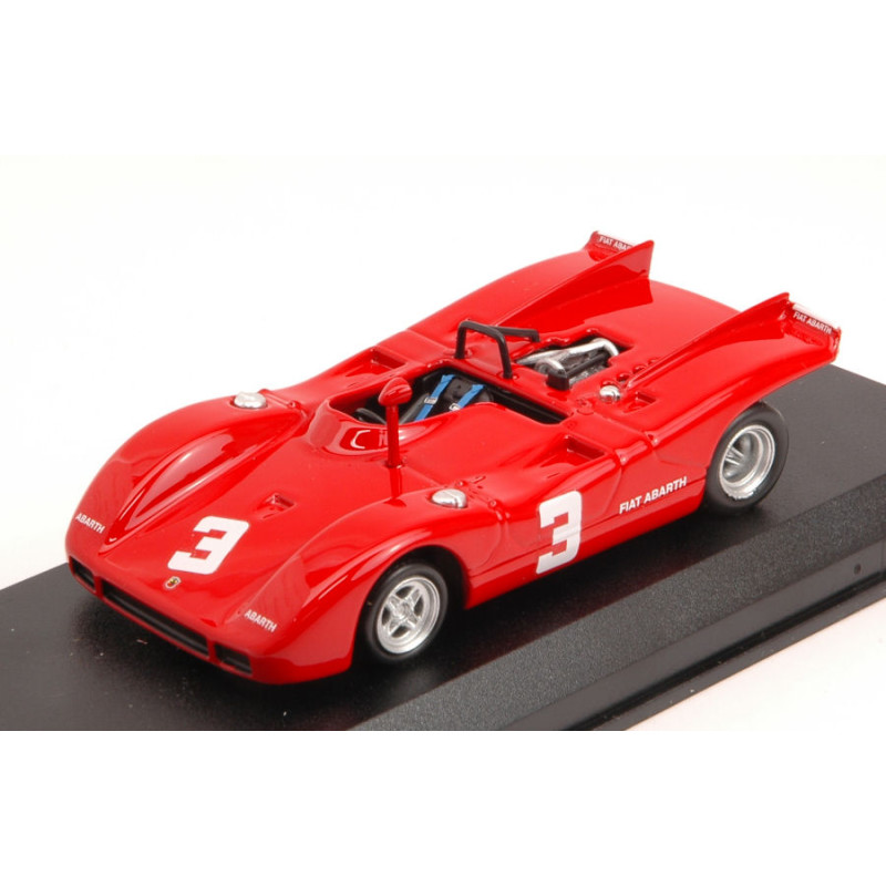 1:43 Best Model Abarth 2000 SP N3 2nd European 2 Litre Salzburgring 1970 D.quester