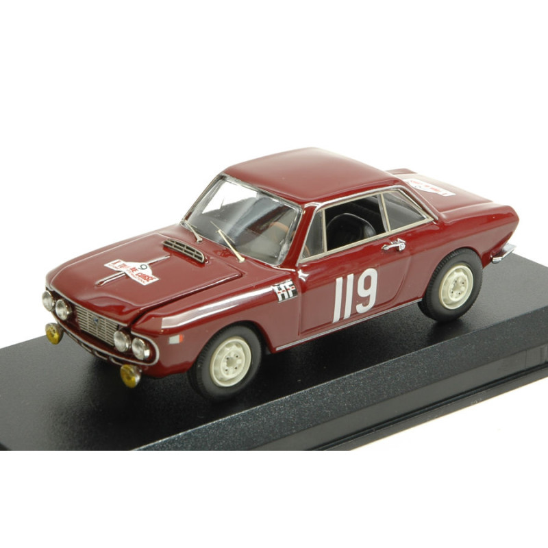 1:43 Best Model Lancia Fulvia 1.2 N119 8th Tour DE Corse 1965 L.cella s.ganamera