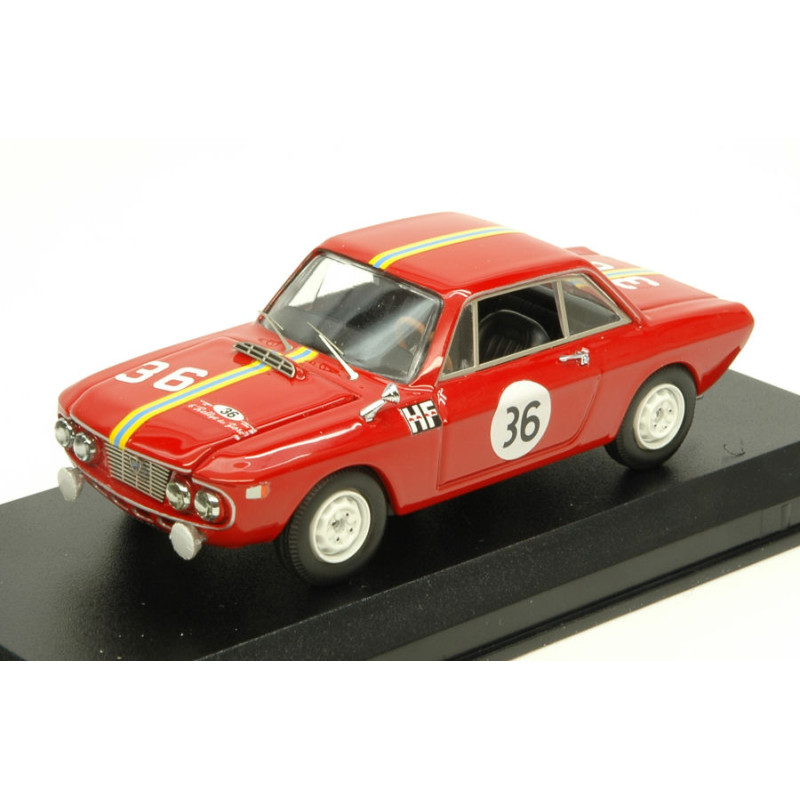 1:43 Best Model Lancia Fulvia 1300 HF N36 Winner Sanremo 1966 Cella lombardini