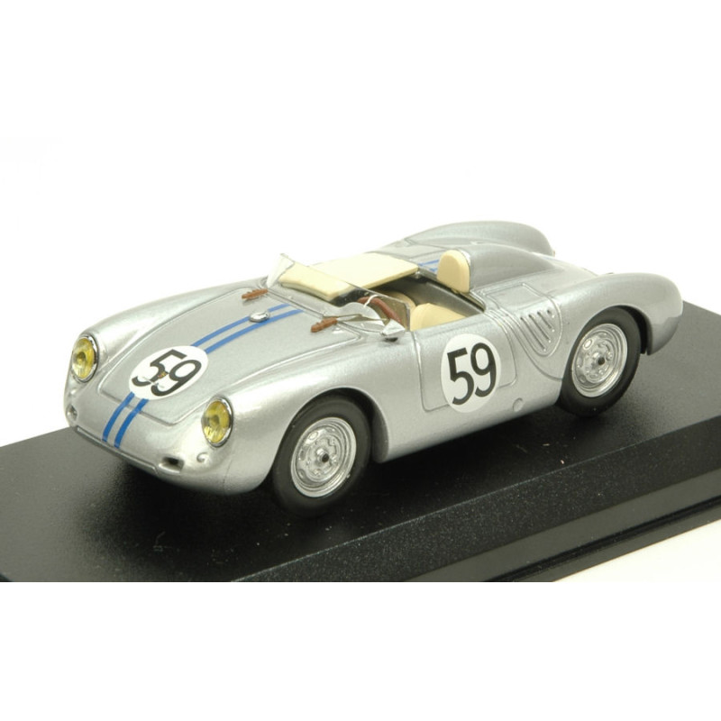 1:43 Best Model Porsche 550 RS N59 24H LE Mans 1958 Schiller tot wirz