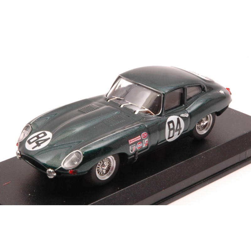 1:43 Best Model Jaguar E type Coupe  N84 12 H Sebring 1968 Rodgers robson