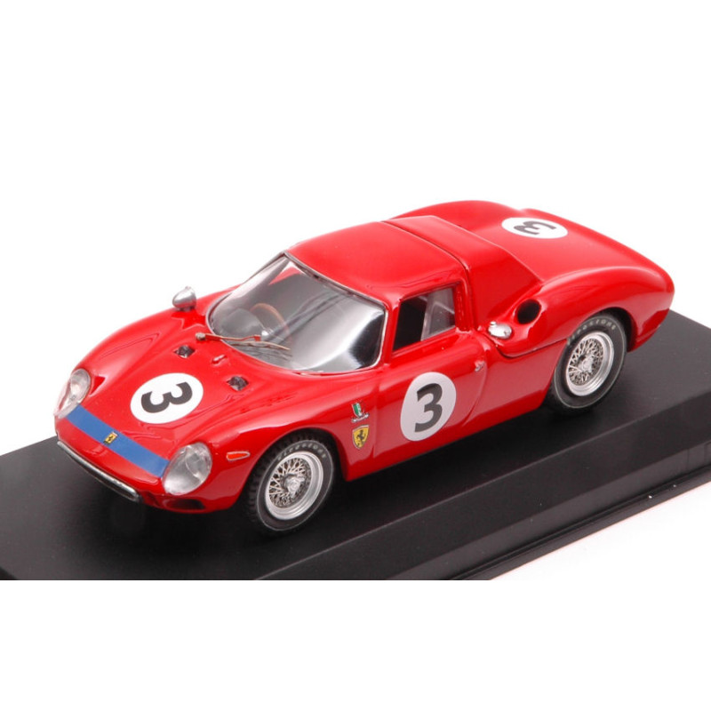 1:43 Best Model Ferrari 250 LM N3 WINN12 H Surfers PAR.1966 J.stewart a.buchanan